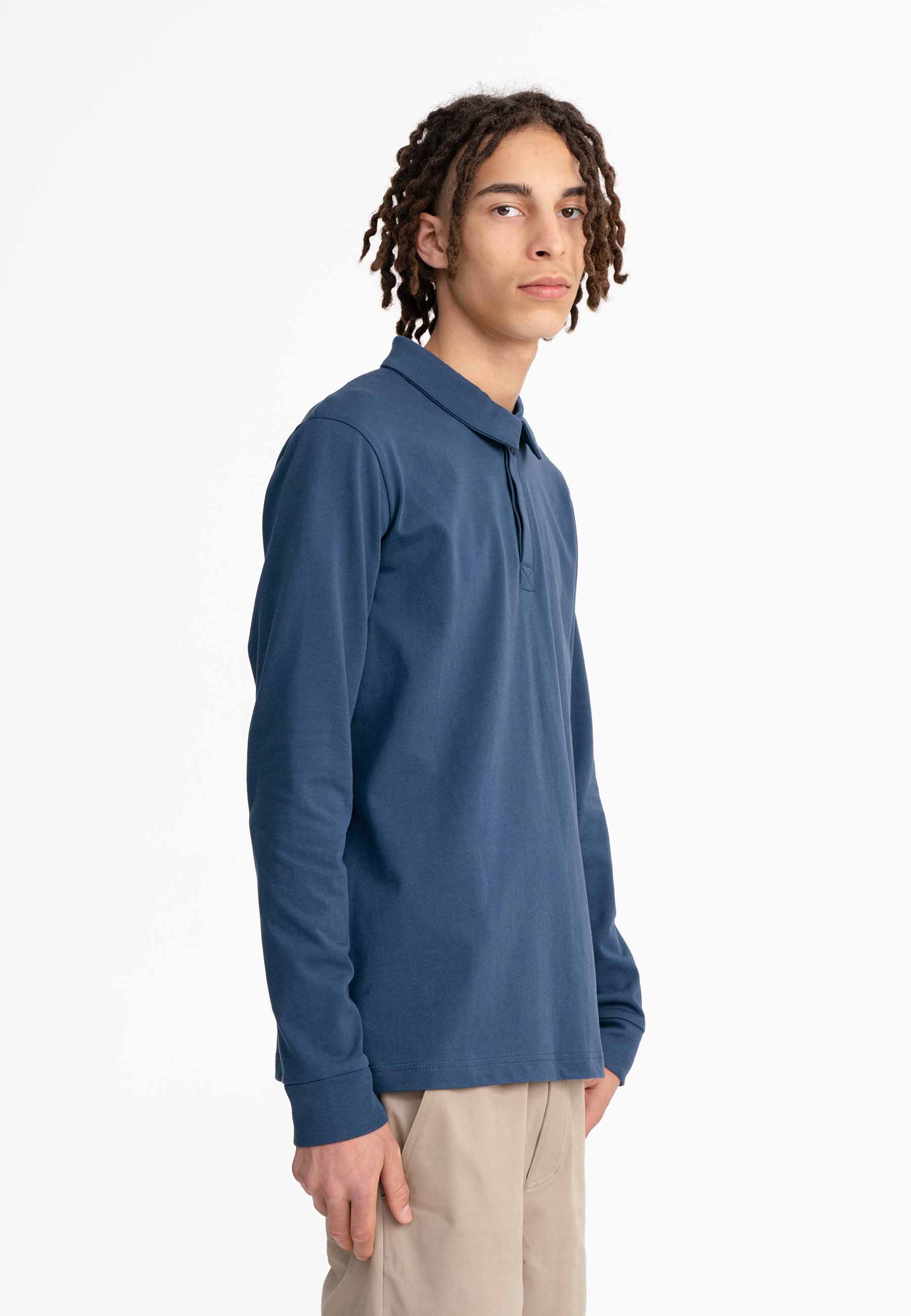 Langermet polo i DIVIT-stil