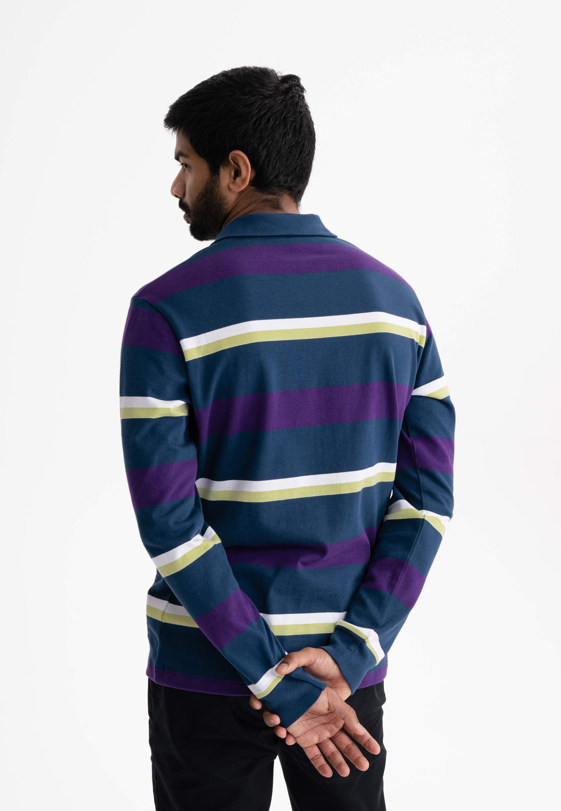 Langermet polo i DIVIT-stil