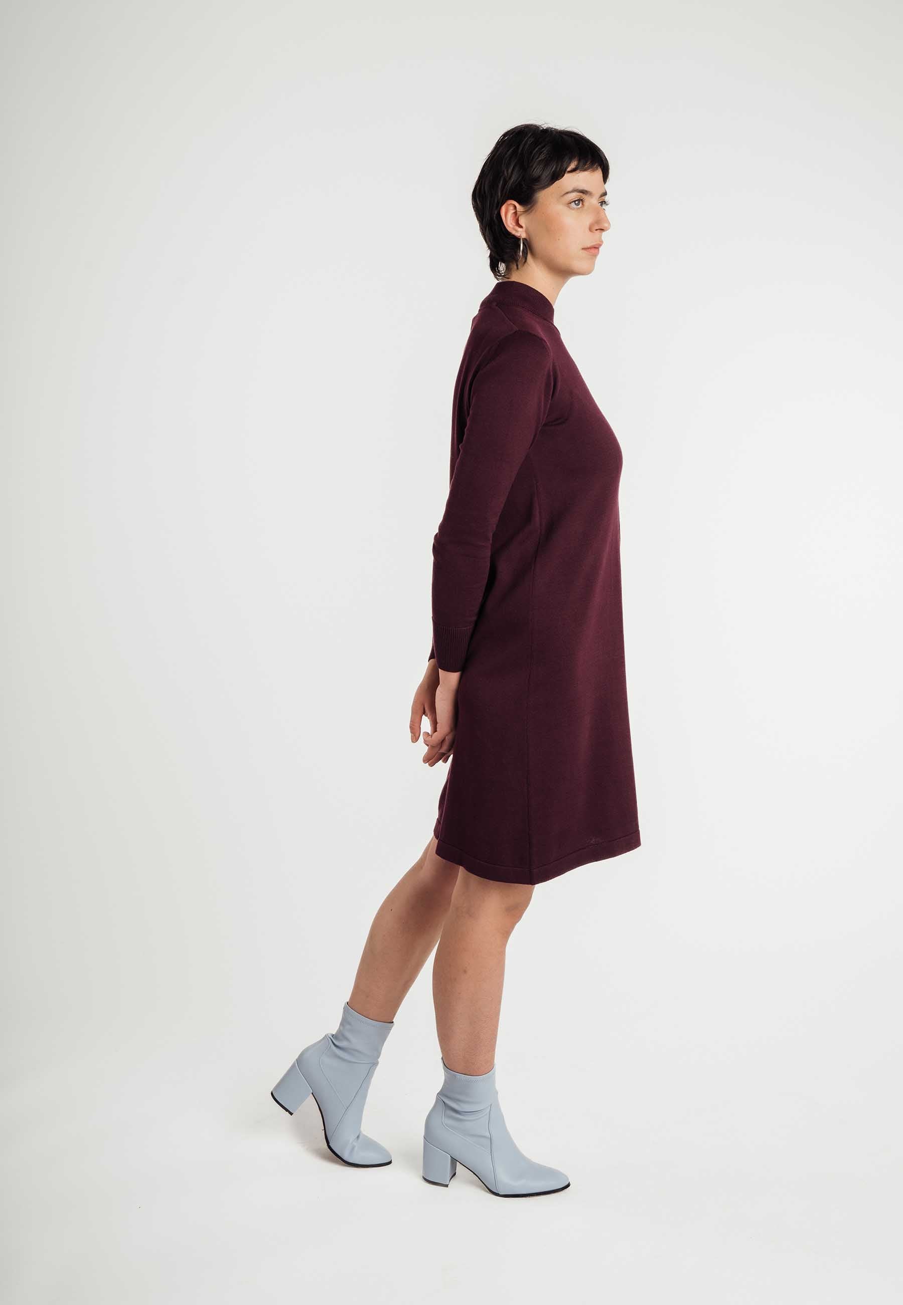 Basic finstrikket kjole Style HARLEEN