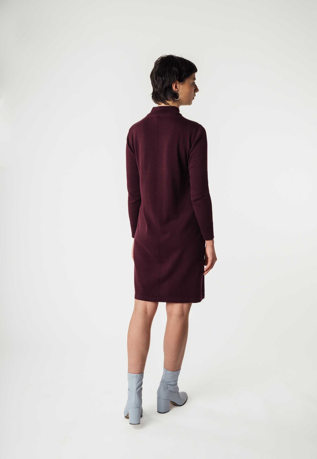 Basic finstrikket kjole Style HARLEEN