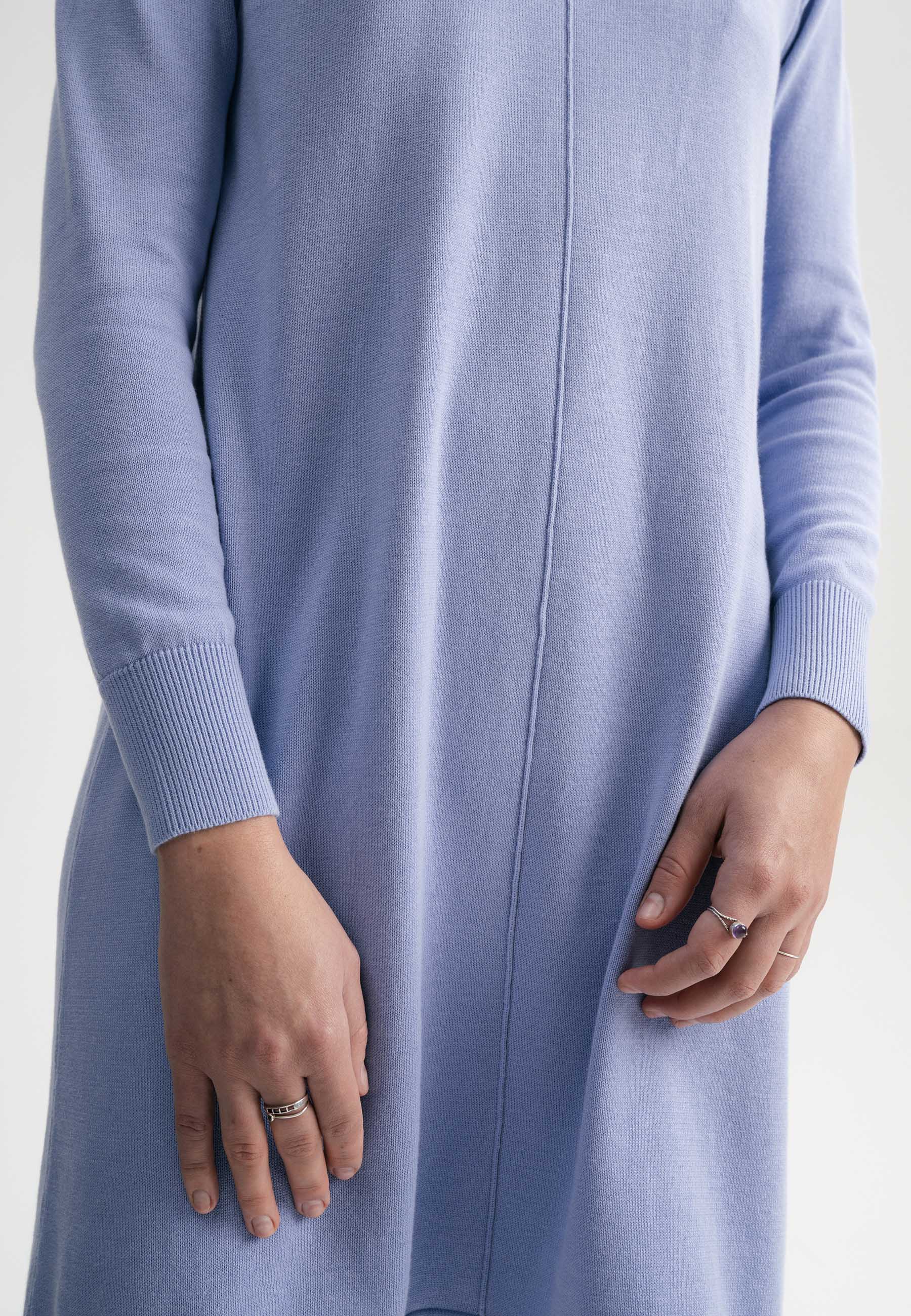 Basic finstrikket kjole Style HARLEEN