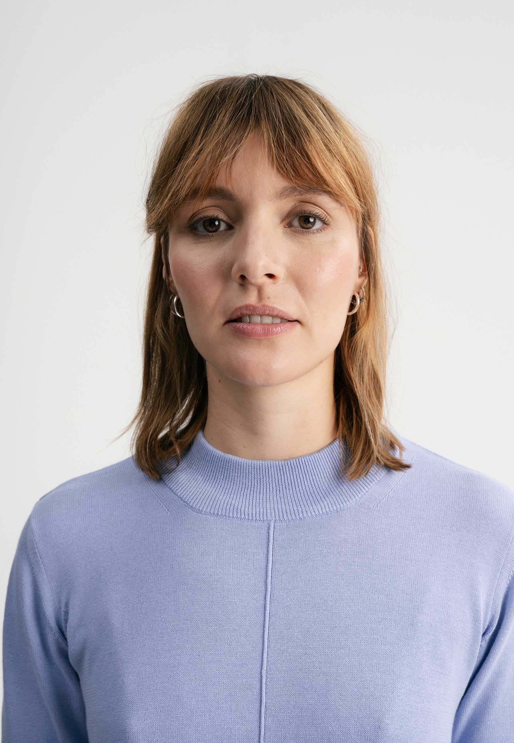 Basic finstrikket kjole Style HARLEEN