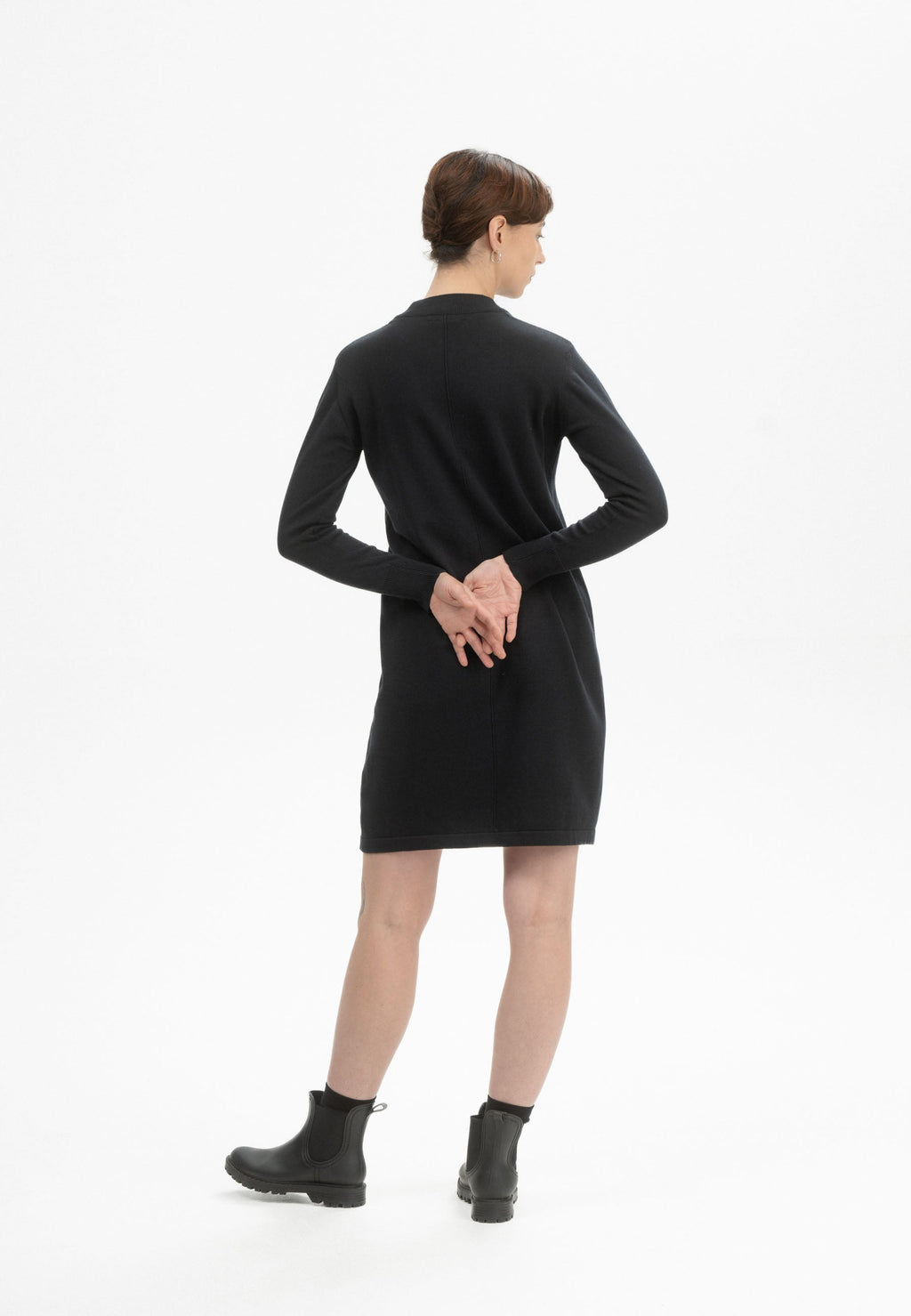 Basic finstrikket kjole Style HARLEEN