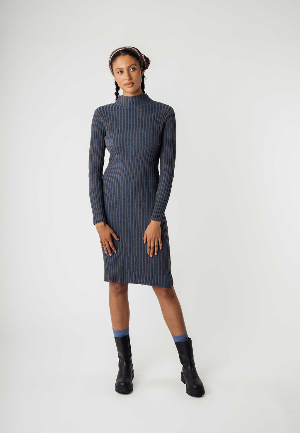 Rippstrikkjole Style SHIVANI